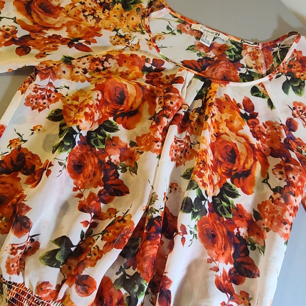 Rue21 Sheer Blouse  - Medium - Picture 6 of 8
